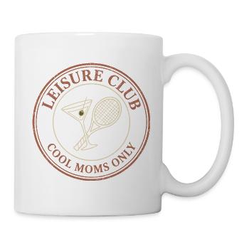 Leisure Club: Cool Moms Only - Mug - white - Right