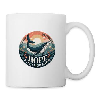 Hope/ Timmy der Wal in der Ostsee - Tasse - Weiß - Rechts