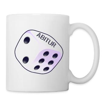Würfel Abitur 2026 - Mug - white - Right