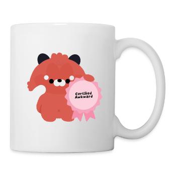 Certified Awkward Red Panda - Mug - white - Right