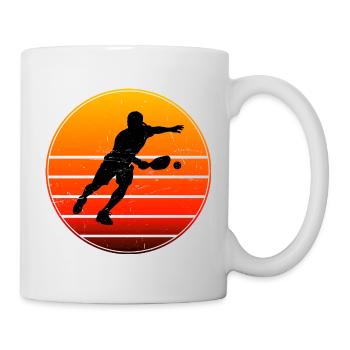Pickleball player Idee für pickleball players Fans - Tasse - Weiß - Rechts