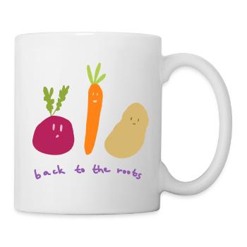 Back to the roots - Mug - white - Right