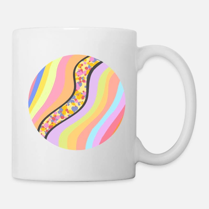 Rivière joyeuse - Mug blanc - blanc
