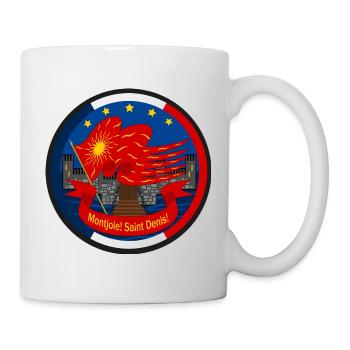 Emblème Oriflamme Montjoie Saint-Denis - Mug blanc - blanc - Droite