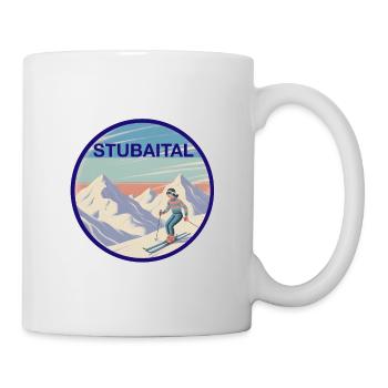 Vallée de Stubai - Mug blanc - blanc - Droite