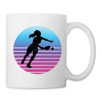 Pickleball Match Idea for Pickleball Player Fans - Mug - white - Right