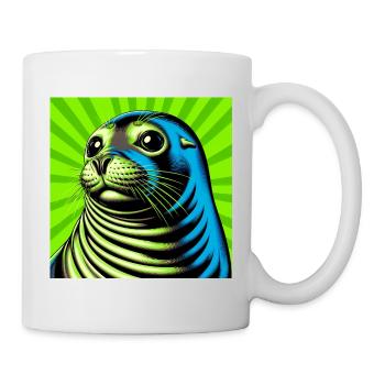 Siegel - Tasse - Weiß - Rechts
