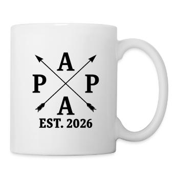 Dad 26 Dad Is 2026 New Dad - Mug - white - Right