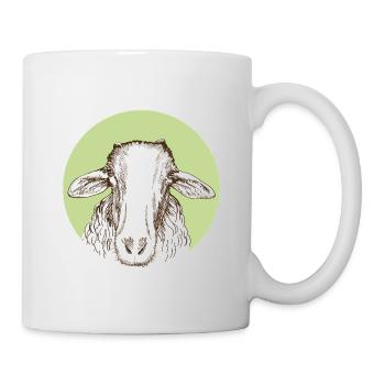 Mouton - Mug blanc - blanc - Droite