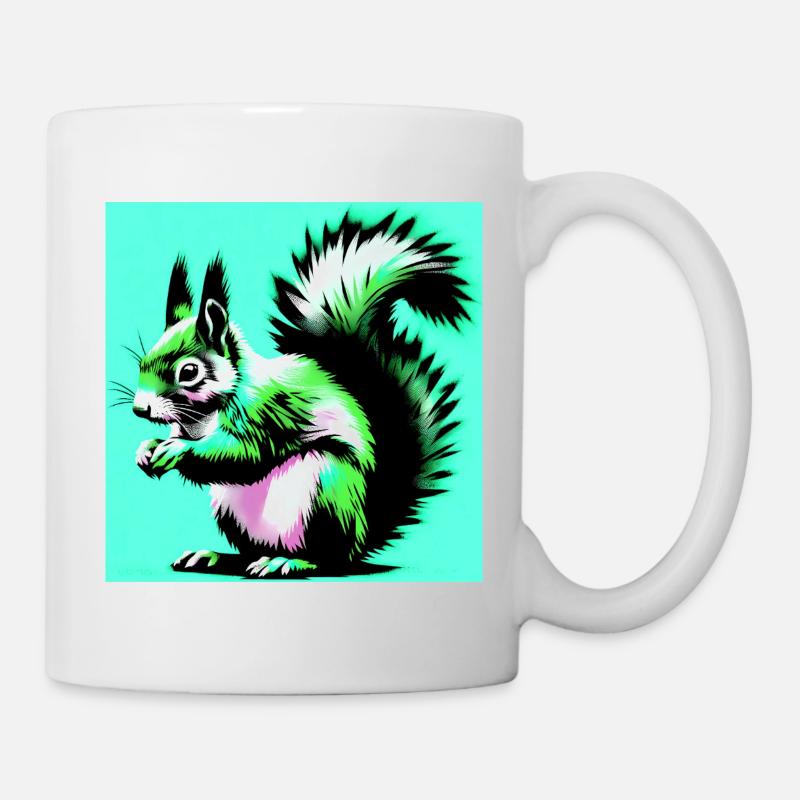 squirrel - Mug - white