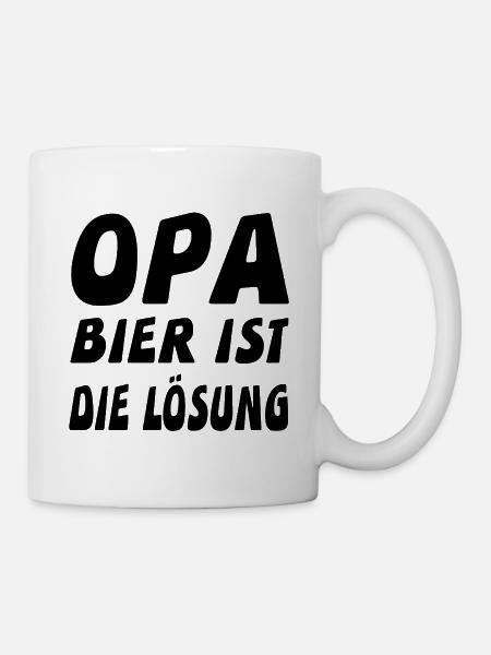 Opa - Tasse - Weiß