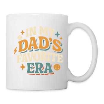In My Dad's Favorite Era Daughter Families Humor - Mug - white - Right