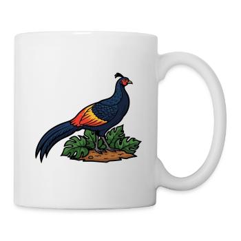 Majestic Ring-neck Pheasant Wild Nature - Mug - white - Right