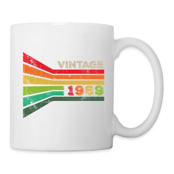 Vintage 1969 - Tasse - Weiß - Rechts