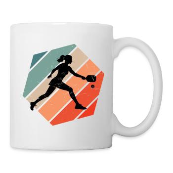 Pickleball players Motiv rund um Pickleball Athlet - Tasse - Weiß - Rechts