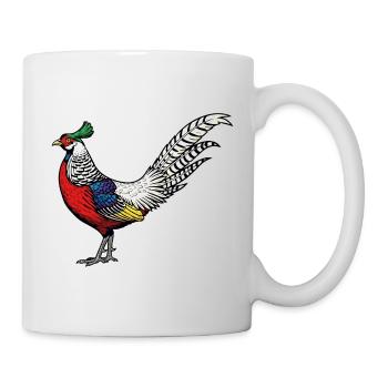 Lady Amherst's Pheasant Wild Nature Collection - Mug - white - Right