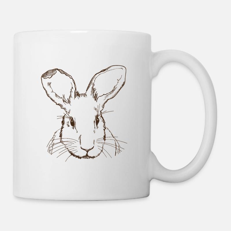 Rabbit - Mug - white