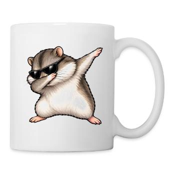 Hamster nain dschongrois en dabing - Mug blanc - blanc - Droite