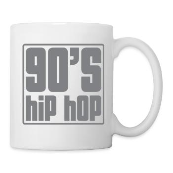 90s Hip Hop Grid - Mug - white - Right