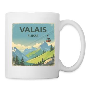 Valais - Tasse - Weiß - Rechts