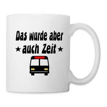 Bus - Tasse - Weiß - Rechts