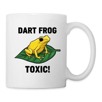 Froschpfeil Frosch Giftige Natur Schwarzes Gift - Tasse - Weiß - Rechts