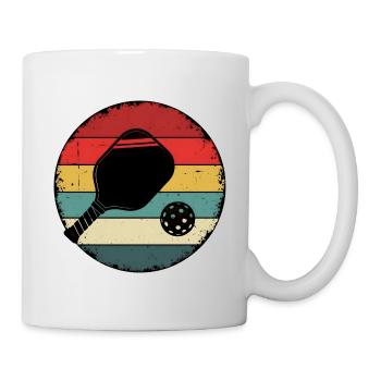 Retro Sports Pickleball Gift - Mug - white - Right