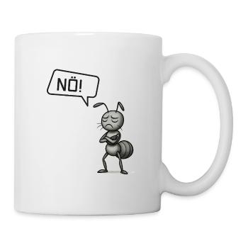 Nö! Ameise – Kleiner Fleißkönig macht Pause - Tasse - Weiß - Rechts