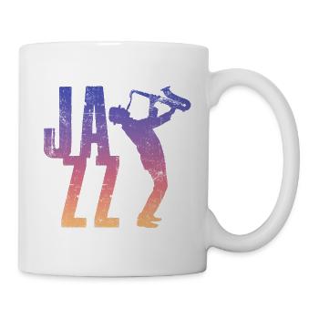 Jazz Retro - Tasse - Weiß - Rechts