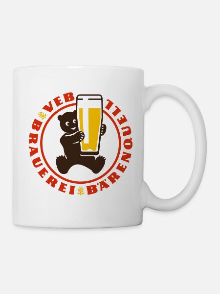 VEB Brauerei Baerenquell - Tasse - Weiß
