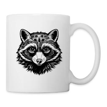 Racoon - Mug - white - Right