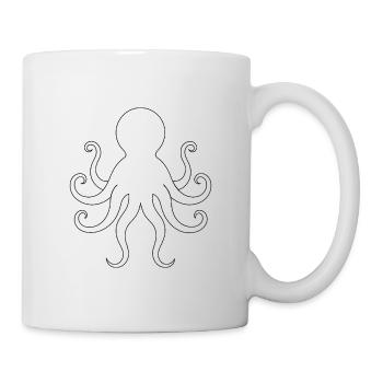 Octopus - Mug - white - Right