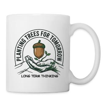 Tree Planting Long Term - Mug - white - Right