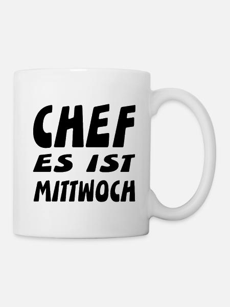 Chef - Tasse - Weiß