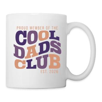 Cool Dads Club - Dad-to-be 2026 Gift - Mug - white - Right