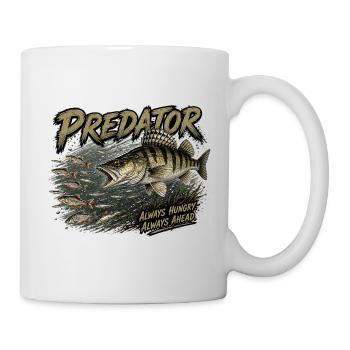 Predator Fishing Zander Attack Design - Mug - white - Right