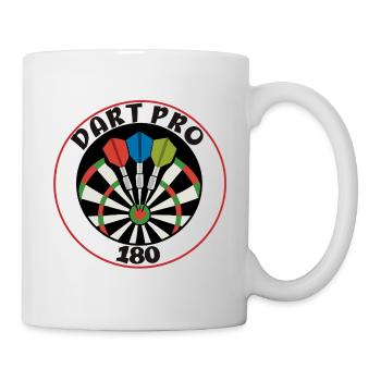 Dart Pro, 180 points precision throw - Mug - white - Right