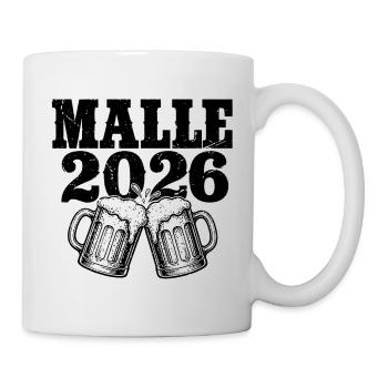 Malle 2026 We love beer! Malle we're coming. - Mug - white - Right