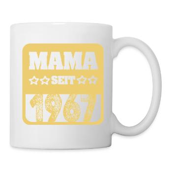 Muttertag 1967 - Tasse - Weiß - Rechts