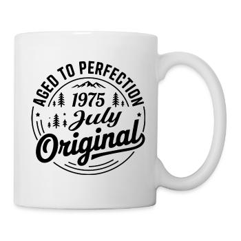 juillet 1975 – Légende des sommets et montagnes - Mug blanc - blanc - Droite