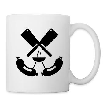 Griller - Mug blanc - blanc - Droite