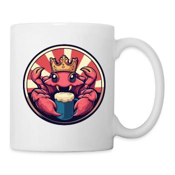 Crab Crab Beer Funny - Mug - white - Right