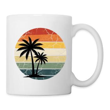 Tropical Beach Vacation - Mug - white - Right