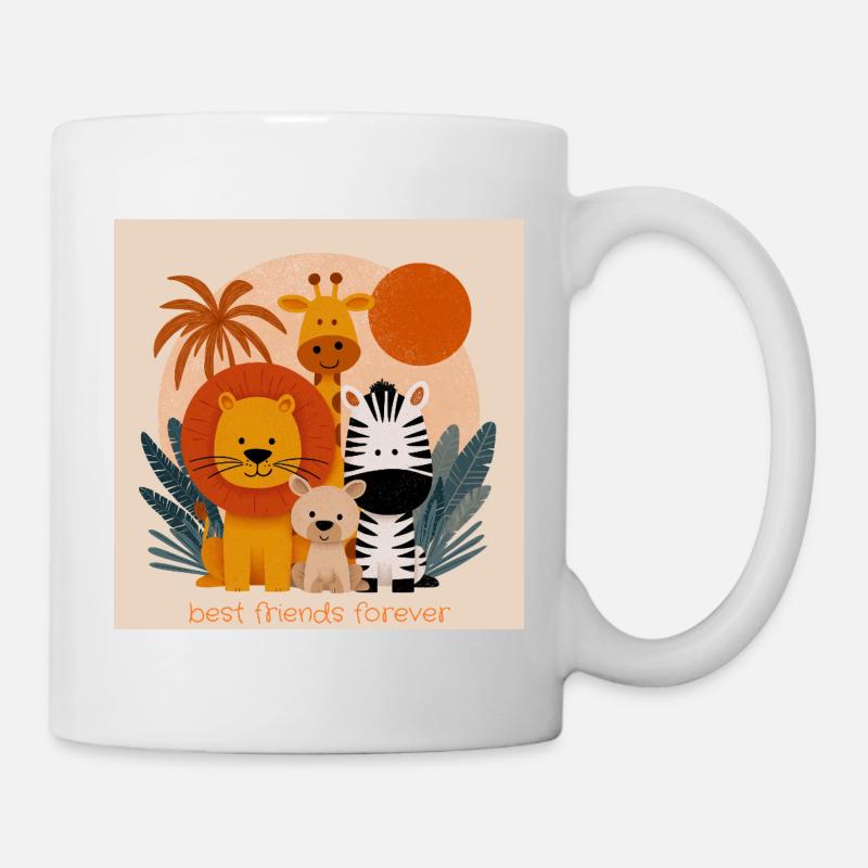 Meilleure bande d’amis pour toujours - Mug blanc - blanc