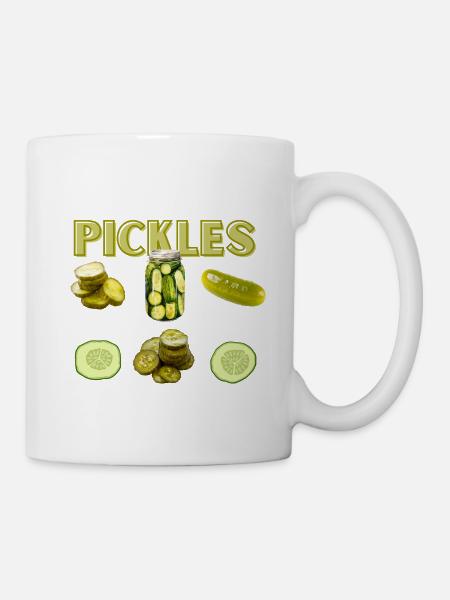Pickle Lover Gurken Lustig - Tasse - Weiß