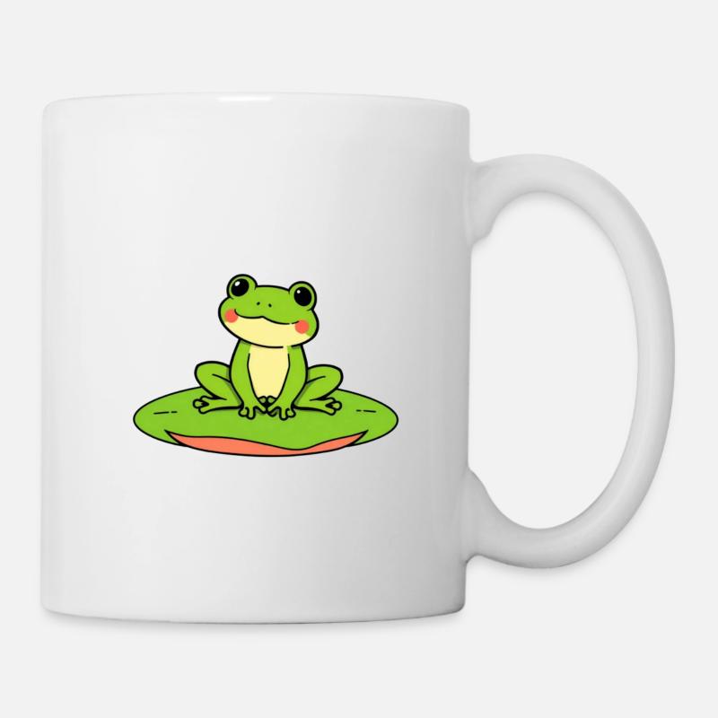 Cute Frog - Mug blanc - blanc