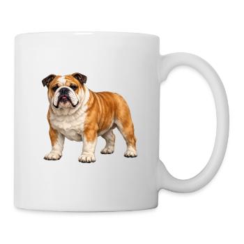 English Bulldog - Mug - white - Right