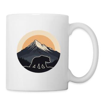 Wild Brown Bear - Mug - white - Right