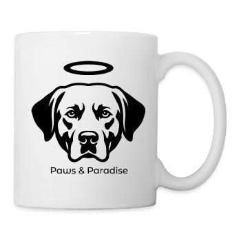 Labrador Angel Portrait – Paws & Paradise - Mug - white - Right