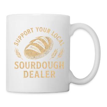 Baking Baker Baker Sourdough Bread Gift Idea - Mug - white - Right